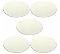 Festool 5X Polishing Felt 80Mm 488339 Hook And Loop PF STF D80X6 H/5