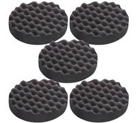 Festool 5x Polishing Sponge 150mm Very Fein Black Ribbed 202019 Hook Ps Stf D