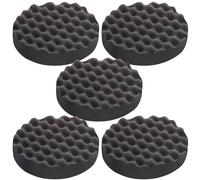 Festool 5x Polishing Sponge 150mm Very Fein Black Ribbed 202019 Hook Ps Stf D