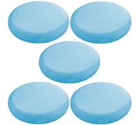 Festool 5x Polishing Sponge 80mm Medium Fine Blue 202001 Hook Ps Stf D80x20 / 5