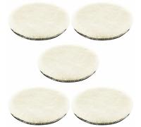 Festool 5x Premium-Lammfell Polishing Pad Fur 80mm 202044 Hook Lf Stf D 80/5