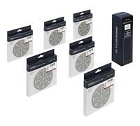 Festool Abrasive Sheet Granat STF D150/48 GR-Set P | Multi-grit starter set for 150 mm sanders - includes 6 grits from P60 to P320 for lacquers and hardwood