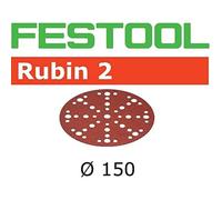 Festool Abrasives Rubin D150 P180 RU/10 Pieces