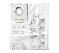 Festool Dust Bag for CTH 26 Extractors - 3 per Pack - 497541