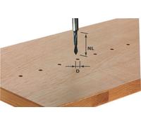 Festool Broca para agujeros pasantes HW S8 D5/30