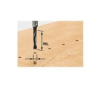 Festool Broca para clavijas HW S8 D8/30 Z