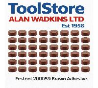 Festool Brown Adhesive Glue Edge Bander Adhesive Glue 48 Pucks 200059