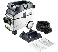 Festool CLEANTEC CTM 36 EI AC-PLANEX Mobile Dust Extractor 230V | Optimized for PLANEX long-reach sanders - AUTOCLEAN filter system, Bluetooth auto-start, touch control, 36 L capacity