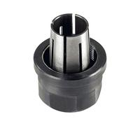 Festool Collet SZ-D 10 mm for Router of 1400, of 2000 & of 2200 | Dust-optimised spring collet with 24 mm spanner width - genuine OEM replacement part for 10 mm shank router bits