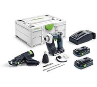 Festool Cordless Construction Screwdriver Dwc 18-4500 HPC 4,0 I-Plus Duradrive