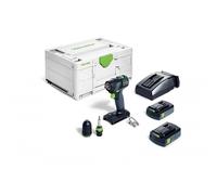 Festool Cordless Drill TXS18 C 3,0 Plus 18v Cordless Drill 2 x 3.0ah L