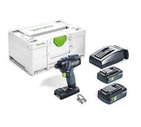 Festool TID18HPC 4,0 I-Plus 18v Cordless Impact Drill 2 Batteries Char