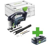 Festool Cordless Jigsaw Carvex PSBC 420 Basic Promo 577591