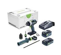 Festool Cordless Percussion Drill TPC 18/4 5,0/4,0 I-Plus QUADRIVE
