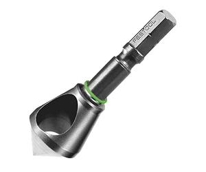 Festool Countersink deb QLS D5-15 CE | Adjustable countersink drill bit, 5-15 mm diameter range, hex shank, genuine Festool accessory
