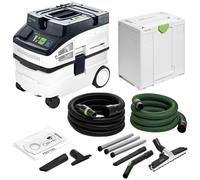 Festool CT 15 230V Mobile Dust Extractor 578329 With Floor Cleaning Set 577259