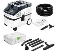 Festool CT 15 Mobile Dust Extractor 15L 230V 578329 With Cleaning Set 577257
