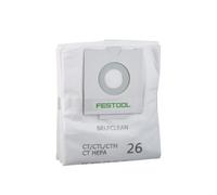 Festool Selfclean Sc Fis-ct 26l Filter Bag Clear