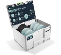 Festool 150mm Granat Net Sanding Disc Abrasive Set In Systainer 578718