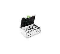 Festool 576796 Systainer T-LOC SORT-SYS3 M 137 DOMINO, Grey, 13.7 cm*39.6 cm*29.6 cm