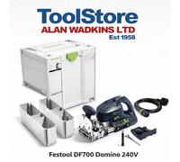 Festool DF700 Domino Machine DF700 EQ-Plus XL Domino Jointer 240v In S