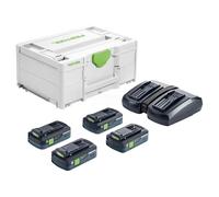 Festool Energy Set SYS 18V 4x4.0/TCL 6 DUO - 577104