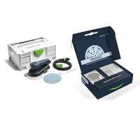 Festool ETS EC 150/3 EQ-Plus Random Orbital Sander with Garnet Sanding Set