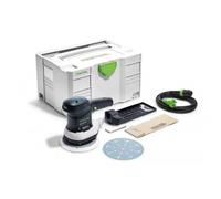 Festool ETS150 3 EQ 240v Eccentric Sander 571901 Systainer 3 pin uk plug 576073