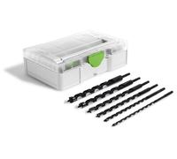 Festool Fast Fix Centrotec Auger Bit Set Wood 6, 8, 10, 12, 14, 16mm 578111