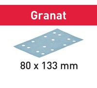 Festool Granat 80x133mm Sanding Sheets P180 Grit - Pack of 100 - 497122