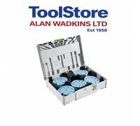 Festool Granat Abrasive Sanding Disc Set - 125mm in Systainer 578193