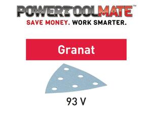Festool Granat Sandpaper 60 Grit x50 STF V93/6 P60 GR/50 497391