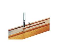 Festool Groove Cutter HW S8 D5/12 | Shank 8mm, Cutting Diameter 5mm, Groove Length 12mm, Total Length 45mm - Pack of 1