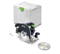 Festool HKC 55 KEB-Basic Cordless Circular Saw | EC-TEC brushless motor, KickbackStop safety, 0-50° mitre, guide rail compatible - body only