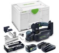 Festool HLC 82 EB-Basic-Set 18V Brushless Planer 1 x 5.0Ah Battery & Accessories