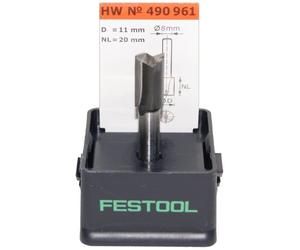 Festool HW Groove Cutter S8 D11/20 - Slot Router Bit 8 mm Shank