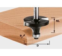 Festool HW S8 D22,7/R5 KL Roundover Cutter - 491012