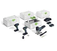 Festool Installation Cordless Combo Set TID 18/TXS 18/PSC 420/TB M 137