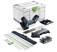 Festool ISC 240 18V Brushless Material Saw 577570 With Guide Rail Kit Set 577932