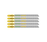 Festool 204256 Jigsaw Blade 5-Pieces, 2.5 mm Tooth Pitch, 75 mm Tooth Length