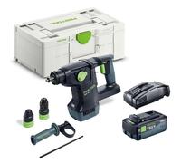 Festool KHC 18 EB-Basic 18V Rotary Hammer Drill 1 x 8.0Ah Battery Charger & Case