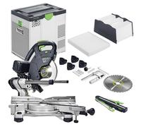 Festool KS60E-SET 230V 216mm Sliding Compound Mitre Saw 561729 With Air Purifier