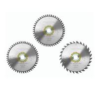 Festool 160mm Circular Saw Wood Blade Set 160x2.2x20mm - 3 per Pack - 578565