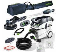 Festool Long-reach sander + M Vacuum 575455 LHS E 225 PLANEX EASY + CTM 36 E AC