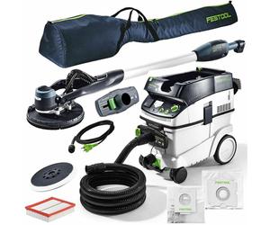 Festool Long-reach sander + M Vacuum 575455 LHS E 225 PLANEX EASY + CTM 36 E AC