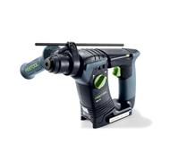 Festool Martillo perforador a batería BHC 18-Basic | With additional handle, depth stop and vibration damping - without battery and charger