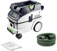 Festool Mobile dust Extractor CLEANTEC CTL 26 EI 110V | 26 L container, touch control, Bluetooth auto-start, 5 suction levels, T-LOC Systainer compatible