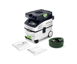 Festool Mobile dust extractor CLEANTEC CTL MIDI I AC 230V | L-class mobile vacuum with AUTOCLEAN filter, Bluetooth auto-start, touch control, and wet extraction capability