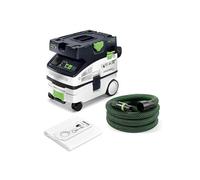 Festool Mobile dust extractor CLEANTEC CTL MINI I 230V | Compact mobile hoover with Bluetooth auto-start, touch control, 5-level suction & T-LOC Systainer coupling