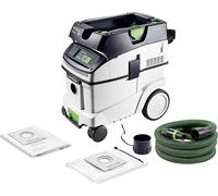 Festool Mobile dust extractor CLEANTEC CTM 36 EI AC 230V | M-Class dust extractor with AUTOCLEAN, Bluetooth auto-start, 5-level suction control, and touch operation